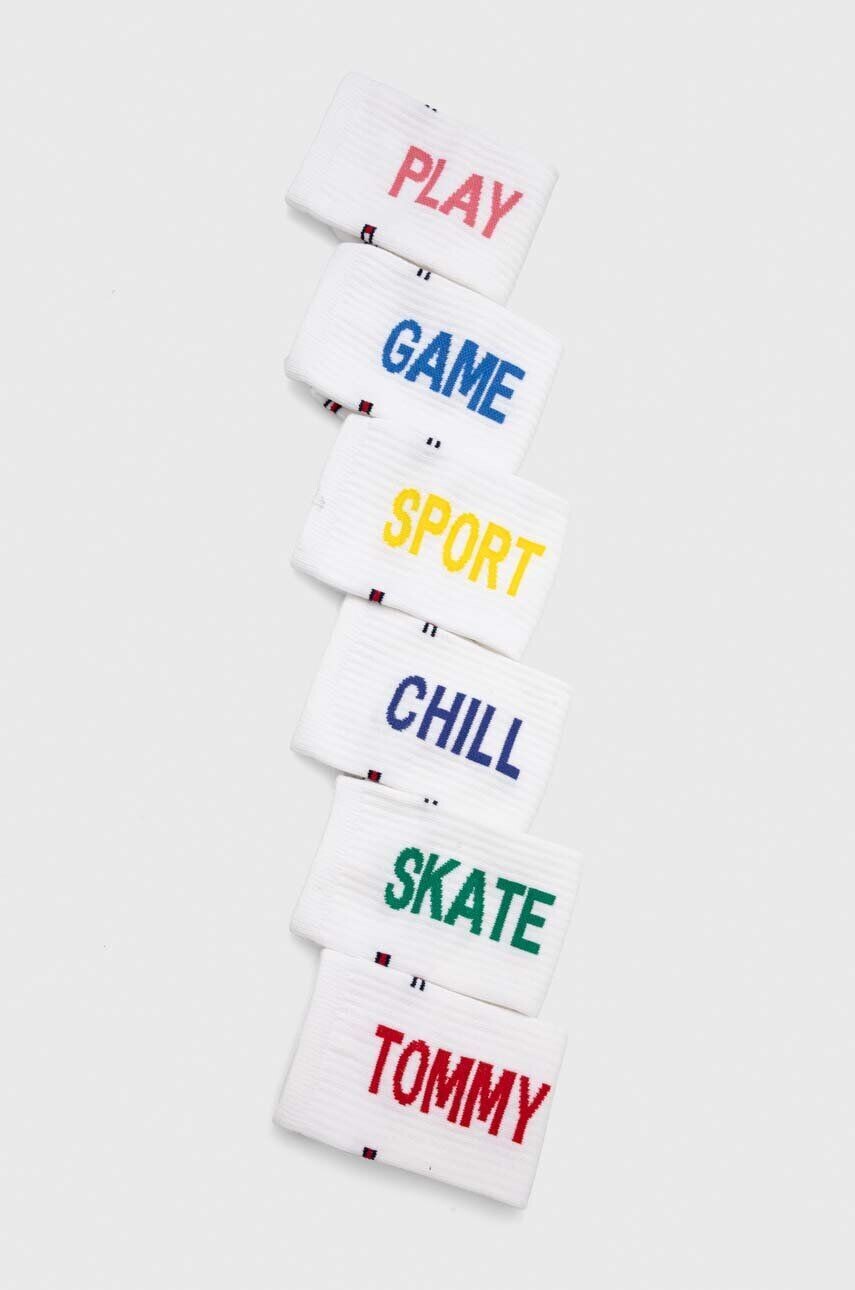 Tommy Hilfiger - 3 paar Kids Kousen - Wit