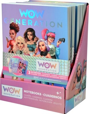 WOW Generation - A5 Soft Cover Notebook 3-pack