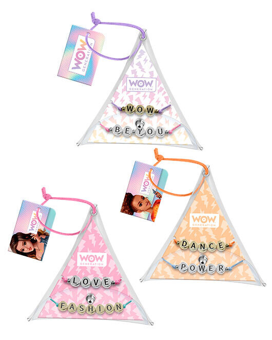 WOW Generation - Set van  2 boodschap armbanden