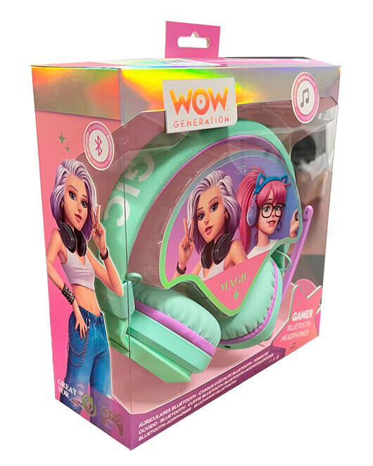 WOW Generation - Hoofdtelefoon met bluehooth en microfoon