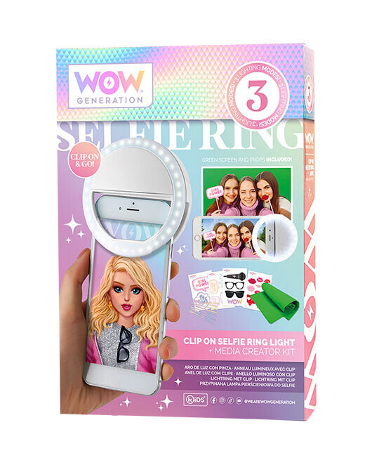 WOW Generation - Clip On Selfie Ring Licht Kit