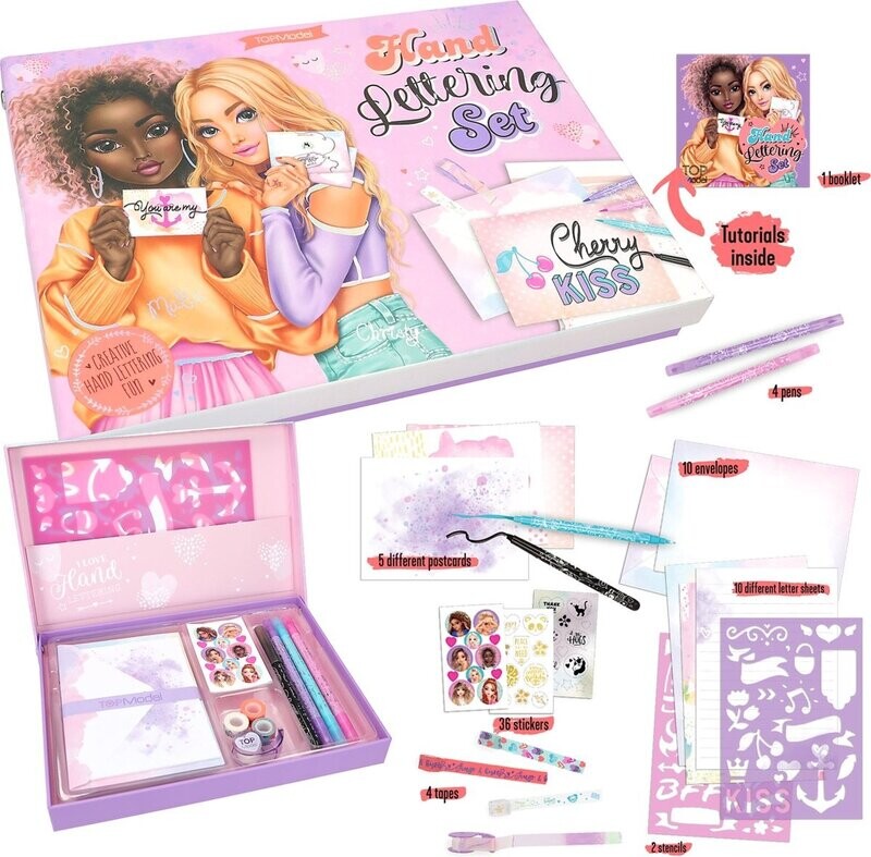Topmodel - Brievenbox - Handlettering Set