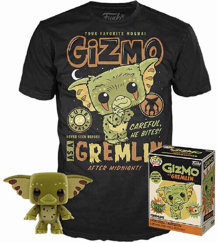 Funko Pop! &amp; T-shirt: Collectors Box - Gizmo, Gremlins (Size L)