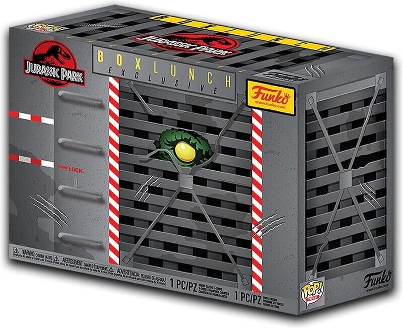 Funko Jurassic Park POP! &amp; Tee Collectors Box Clever Raptor Exclusive