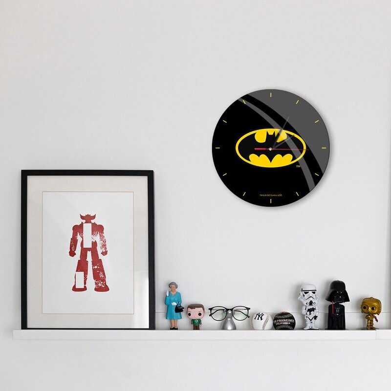 Wandklok - DC Comics Batman Logo