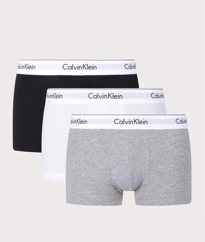 Calvin Klein - 3-pack boxers - Modern Cotton - wit/grijs/zwart