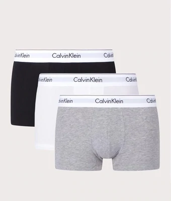 Calvin Klein - 3-pack boxers - Modern Cotton - wit/grijs/zwart