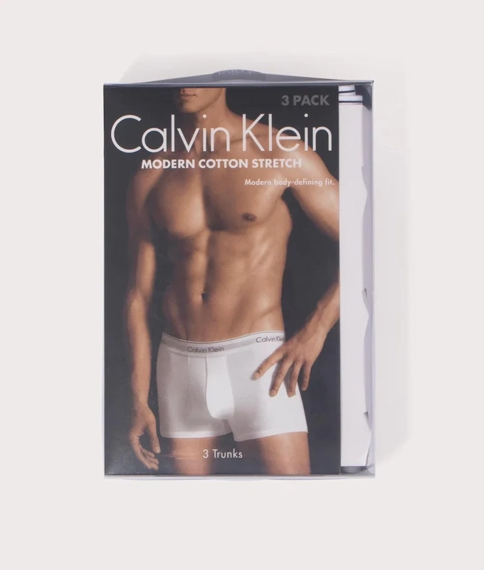 Calvin Klein - 3-pack boxers - Modern Cotton - wit/grijs/zwart