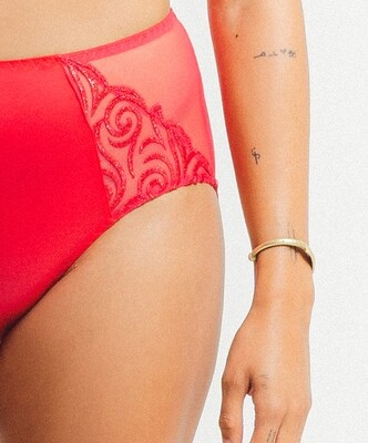 Louisa Bracq - Maxi Slip &quot;Tribal&quot; - Hibiscus