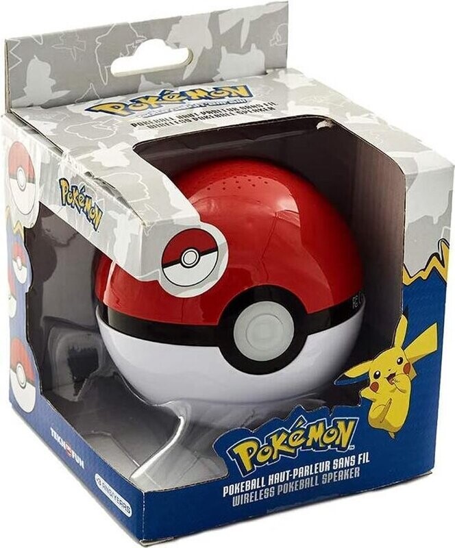 Teknofun Pokémon Draadloze Speaker - Poké Ball