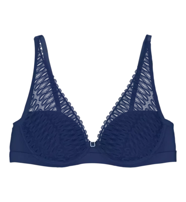 Triumph - Aura Spotlight T WP - Voorgevormde beha met beugels - Deep Blue