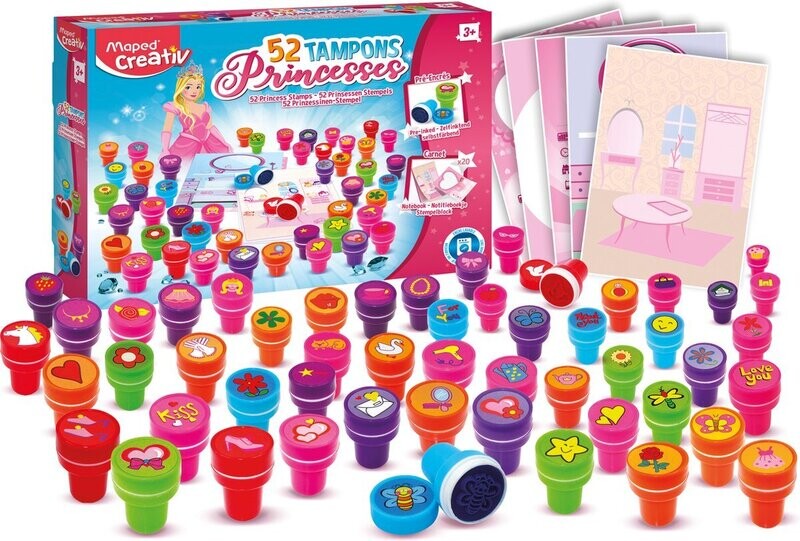 Maped Creativ - 52 Pinsessenstempels