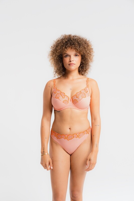 Louisa Bracq – Underwired Bra "Elise" – Tropical Tea