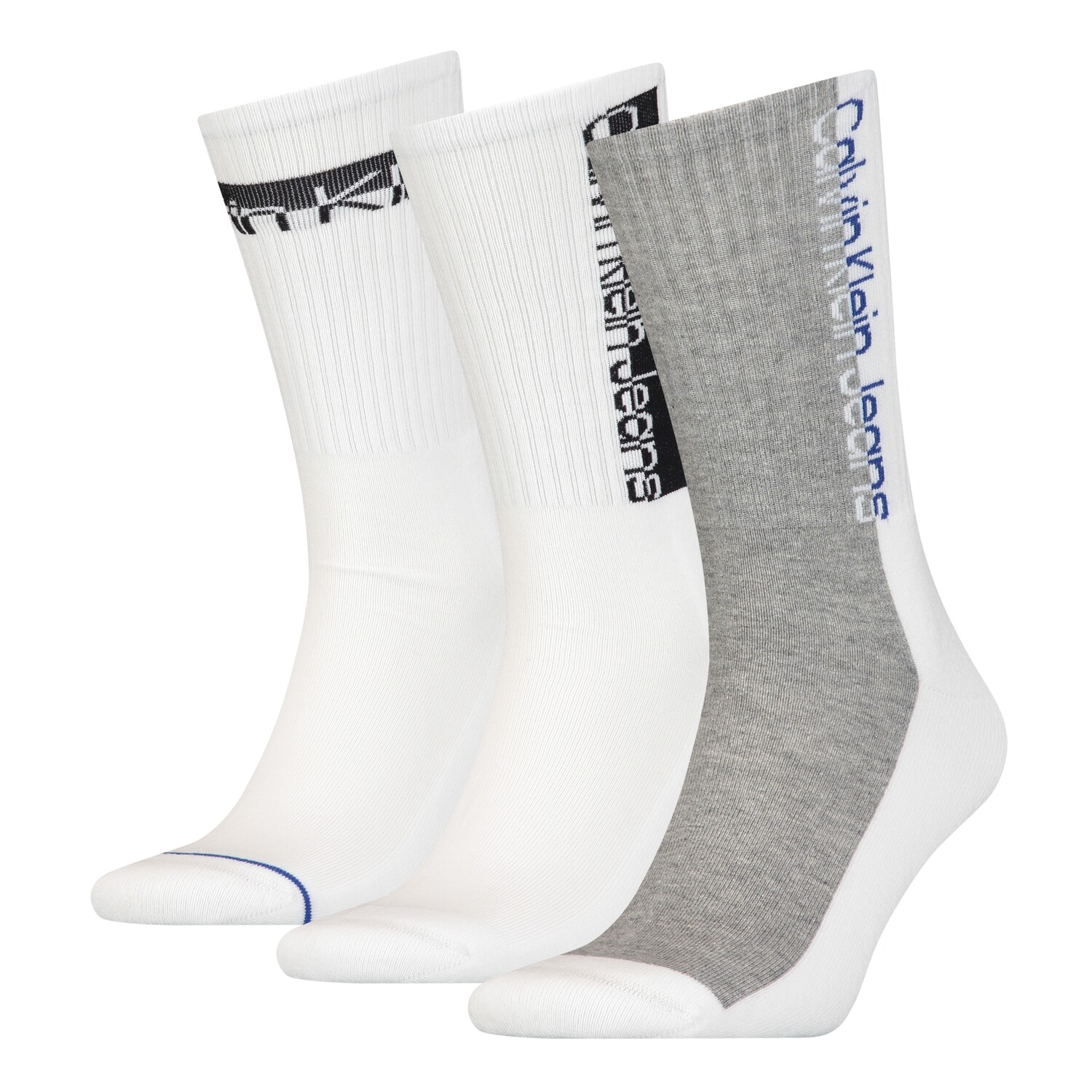 Calvin Klein - 3 Paar Herenkousen - Wit