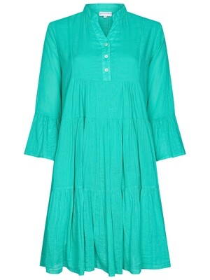 Pastunette - Zomerjurk - 100% katoen - Groen