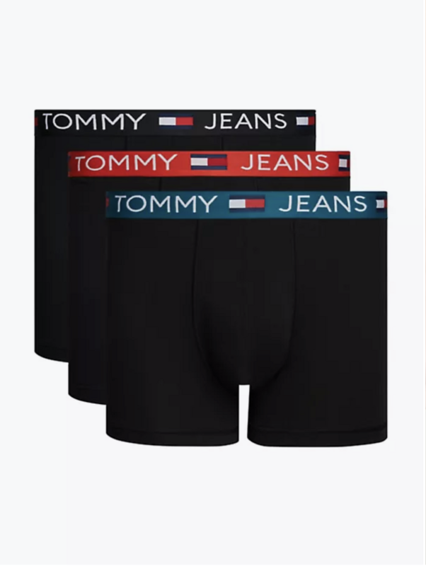 Tommy Hilfiger - Tommy Jeans Underwear - 3-pack boxers - Heat/Missteal/black