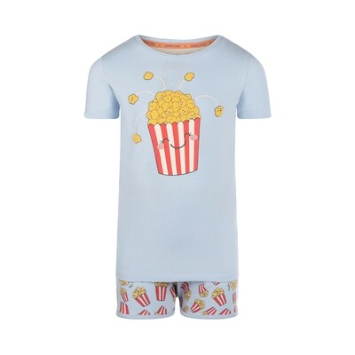 Charlie Choe - Girls Short Set - Light Blue