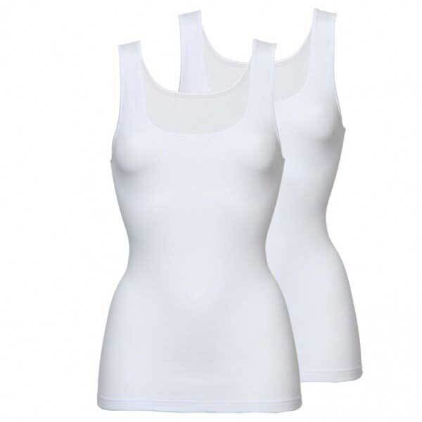 Ten Cate- Dames - Basics - Duopack met 2 hemdjes - Wit