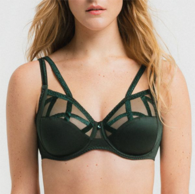 Louisa Bracq - Serie Emeraude - BH met beugel - groen