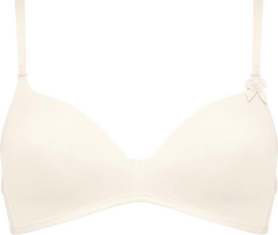 Sloggi Voorgevormde Push Up BH Zonder Beugel WOW Comfort Ivoor