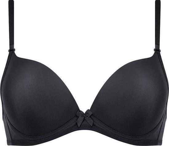 Sloggi Voorgevormde Push Up BH Zonder Beugel WOW Comfort zwart