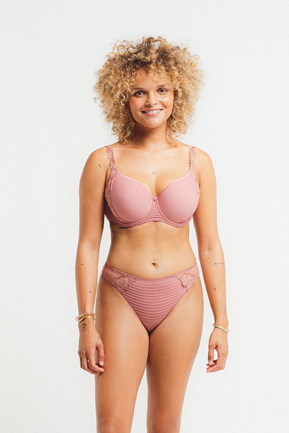 Louisa Bracq - Slip &quot;Elise&quot; - Terracotta