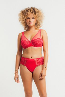 Louisa Bracq - Shorty &quot;Tribal&quot; - Hibiscus