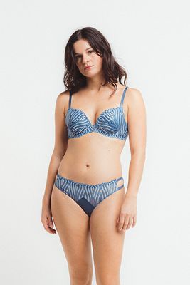 Louisa Bracq - Slip &quot;Astral Rays&quot; - Blue Jean
