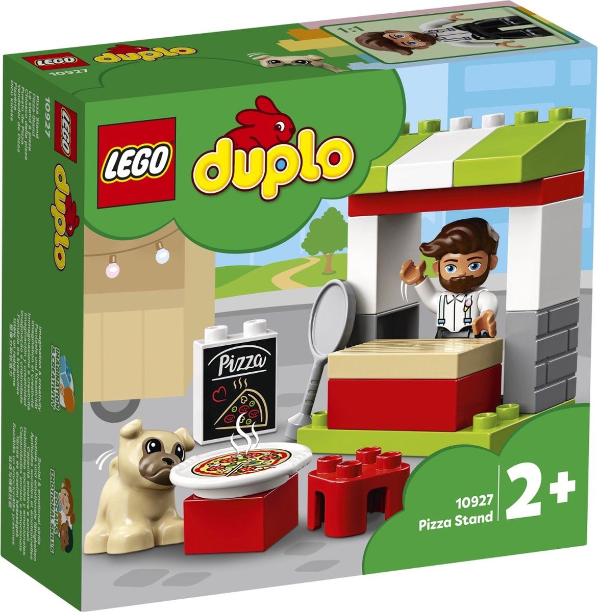 LEGO DUPLO Pizza Kraam - 10927