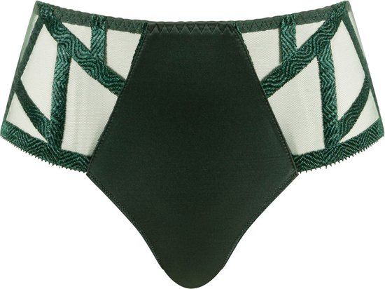 Louisa Bracq - Slip &quot; Série&quot; - Donkergroen