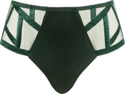 Louisa Bracq - Slip &quot; Série&quot; - Donkergroen