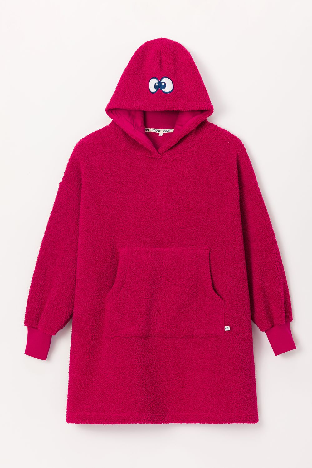 Woody - Unisex Sweater, framboos-rood -volwassenen