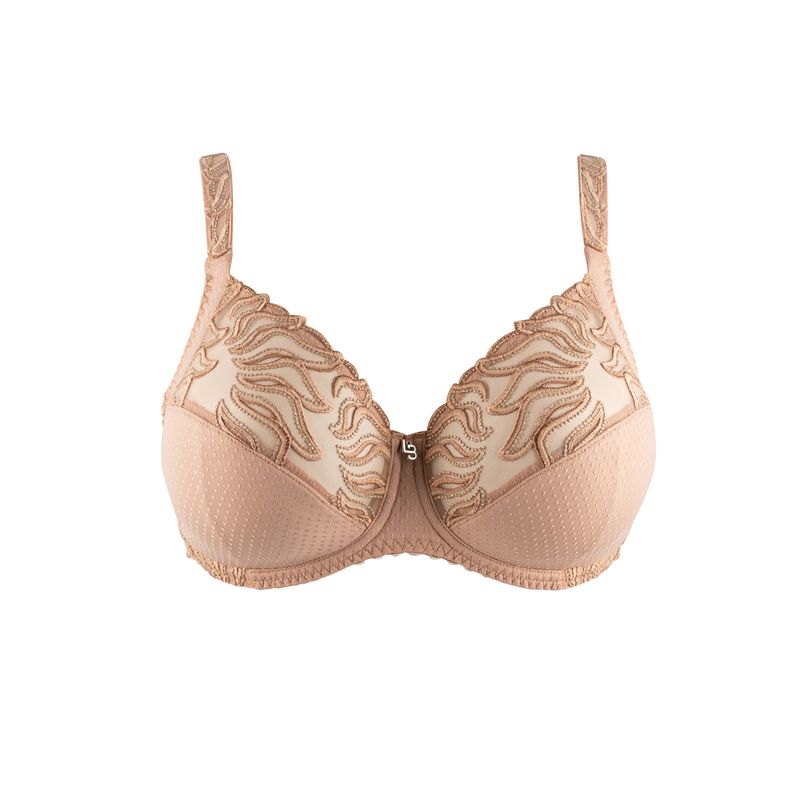 Louisa Bracq – Full Cup Bra “Esperanza” – Chair | Elegant Underwired Bra with Embroidery
