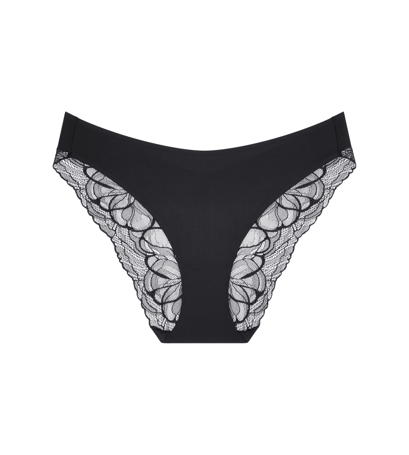 Triumph - Body Make-Up Illusion Lace  Highleg Tai - Zwart