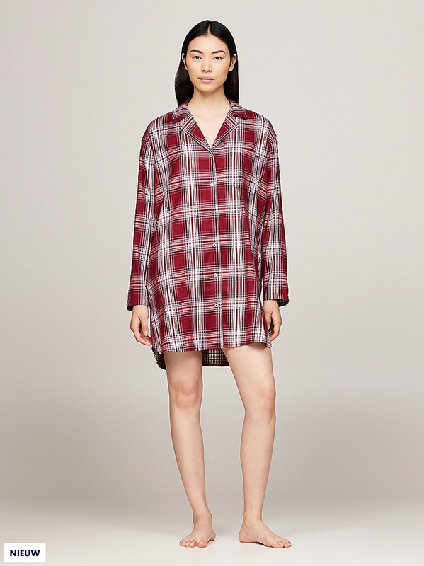 Tommy Hilfiger - Slaapkleed - Rood Geruit