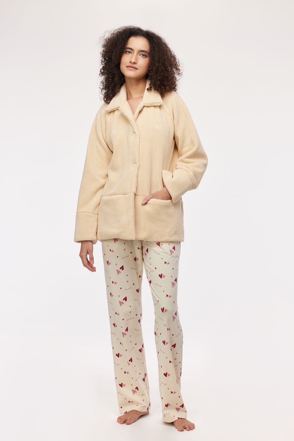 Woody - Korte Jas - Beige