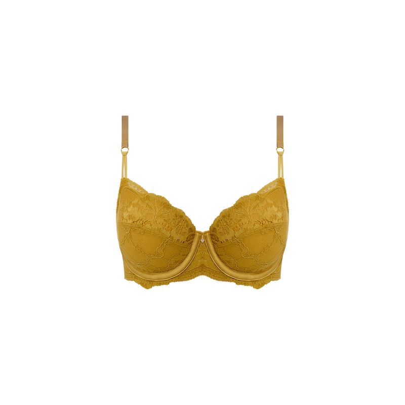 Wacoal - Voorgevormde BH &quot;Natsuki Lace&quot; - Antique Gold