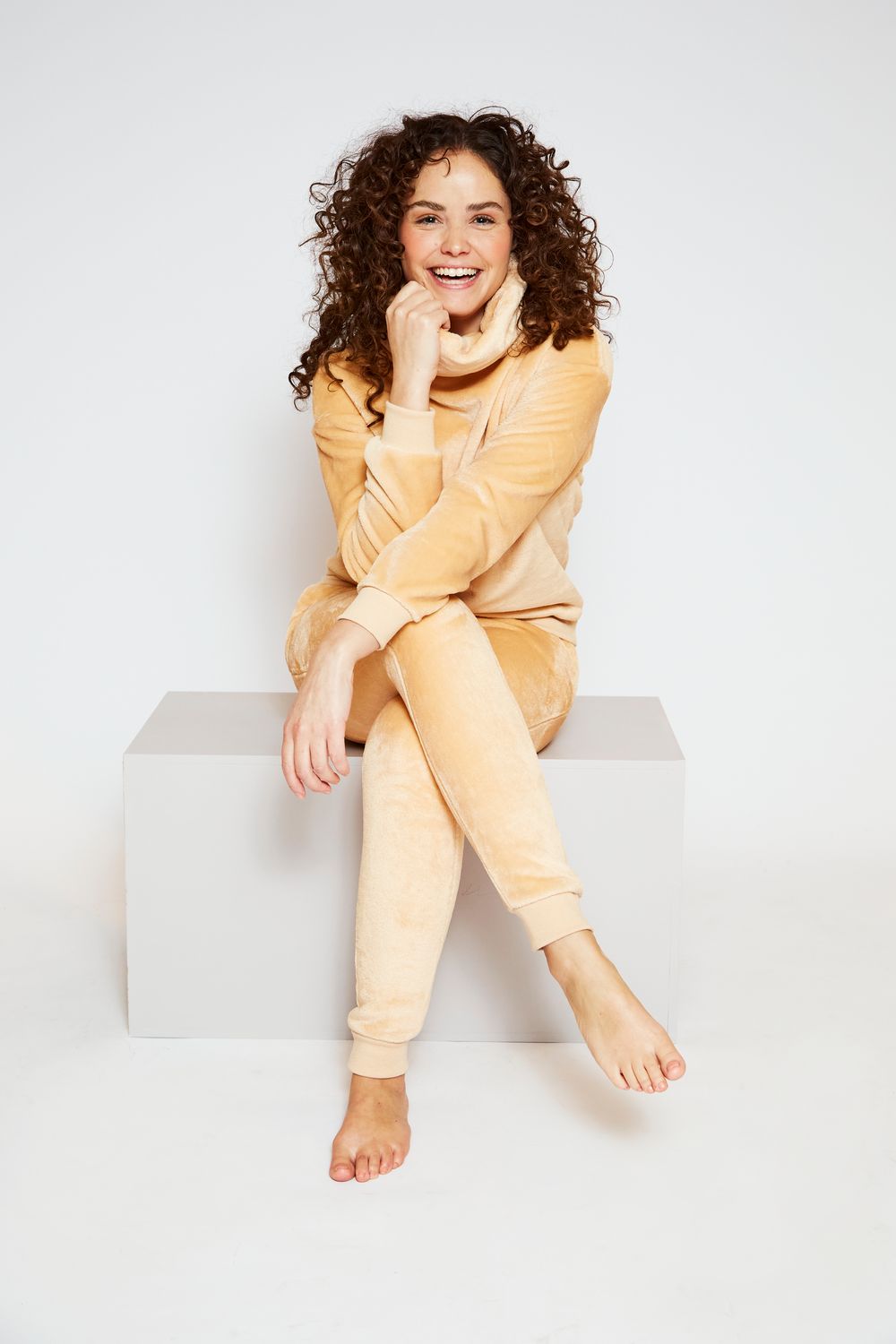 Charlie Choe - Dames Homewear - Camel