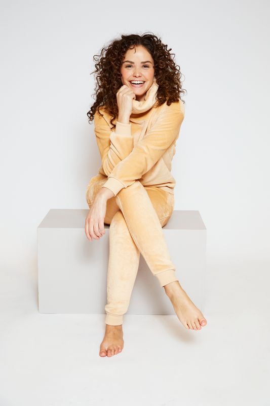 Charlie Choe - Dames Homewear - Camel