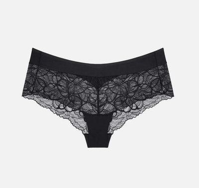 Triumph - Body Make-Up Illusion Lace Shorty - Zwart