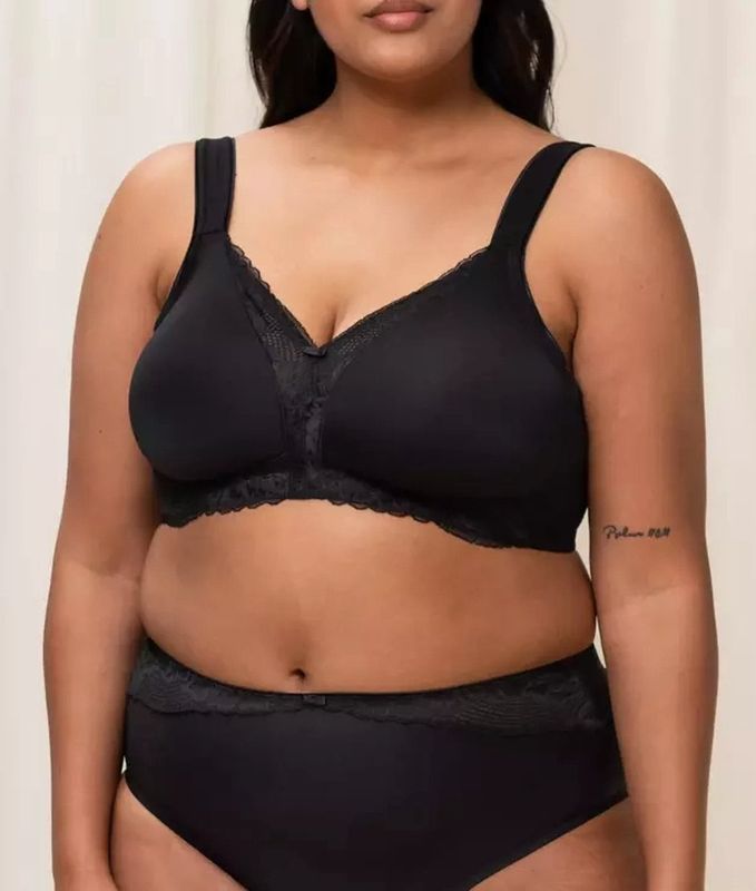 Triumph - Modern Lace + Cotton N - zwart