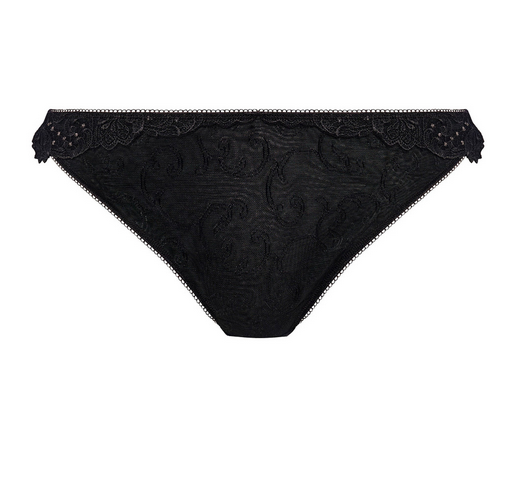 Fantasie - Brazilian Slip &quot;Portia&quot; - Zwart