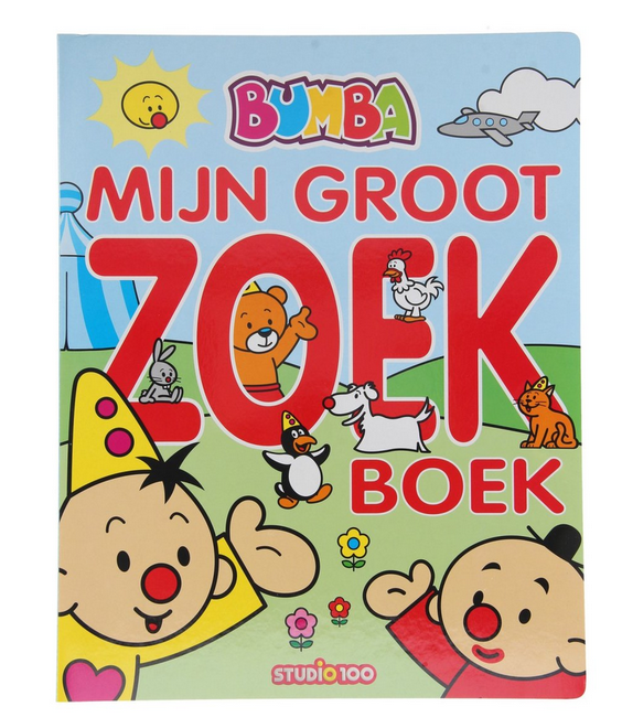 Bumba - Kartonboek - Mijn Groot Zoekboek