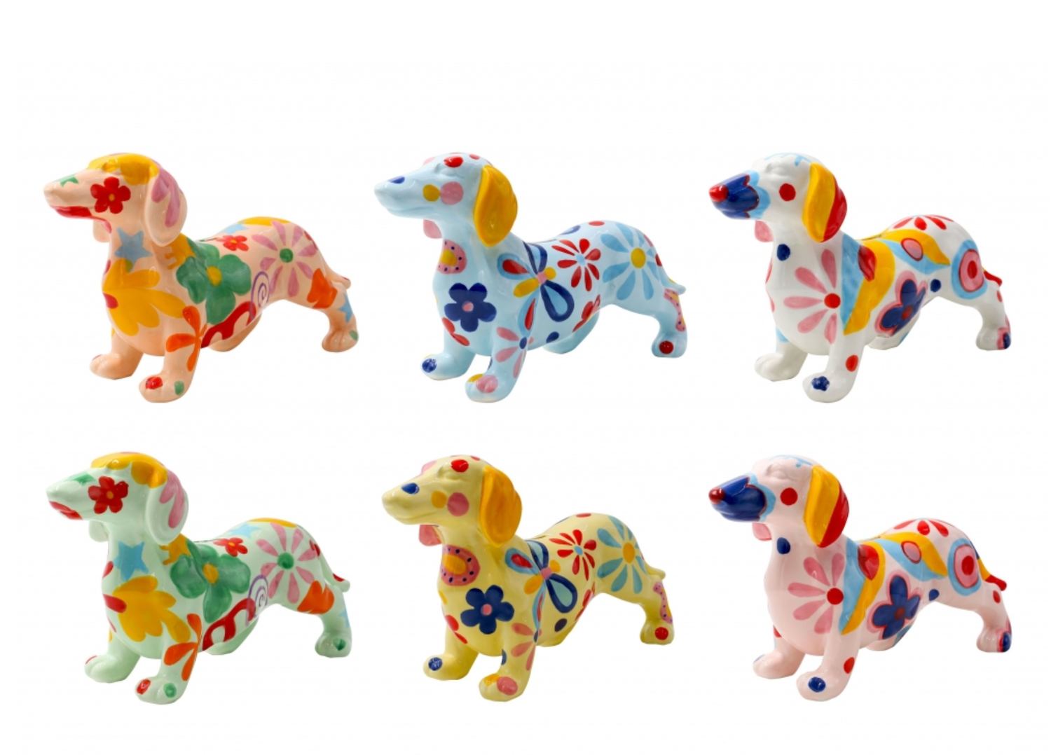 Pomme Pidou - Money box Teckel &quot; Frankie &quot; - Blossom Bliss M