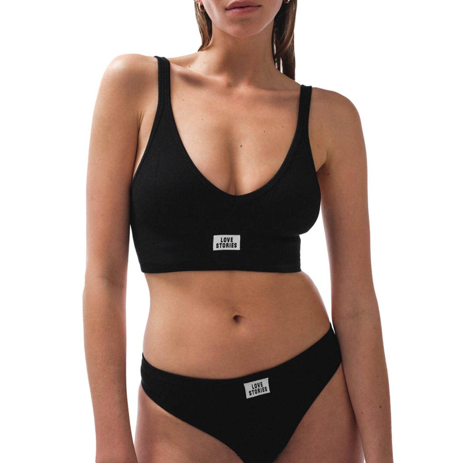 Love Stories - String &quot;Lima&quot; - Zwart