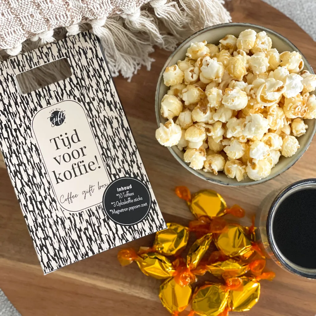 The Big Gifts -  Koffie Gift Box - Tijd voor Koffie