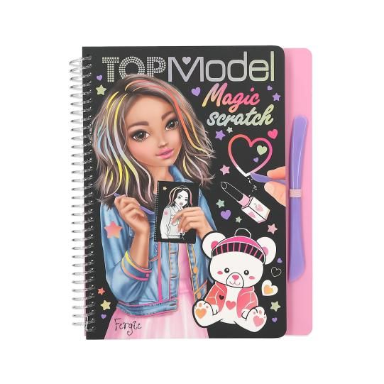 Topmodel - Magic Scratch Boek