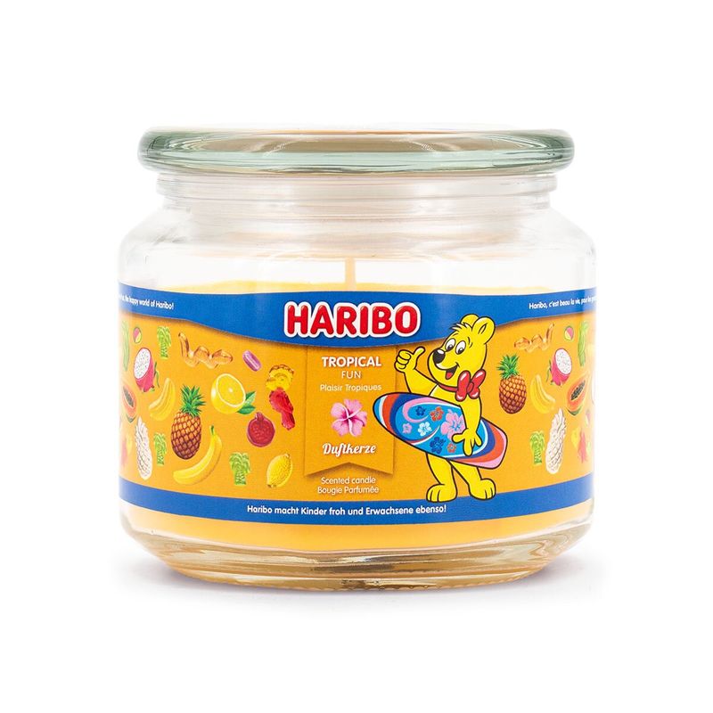 Geurkaars Haribo - Tropical Fun - 300g