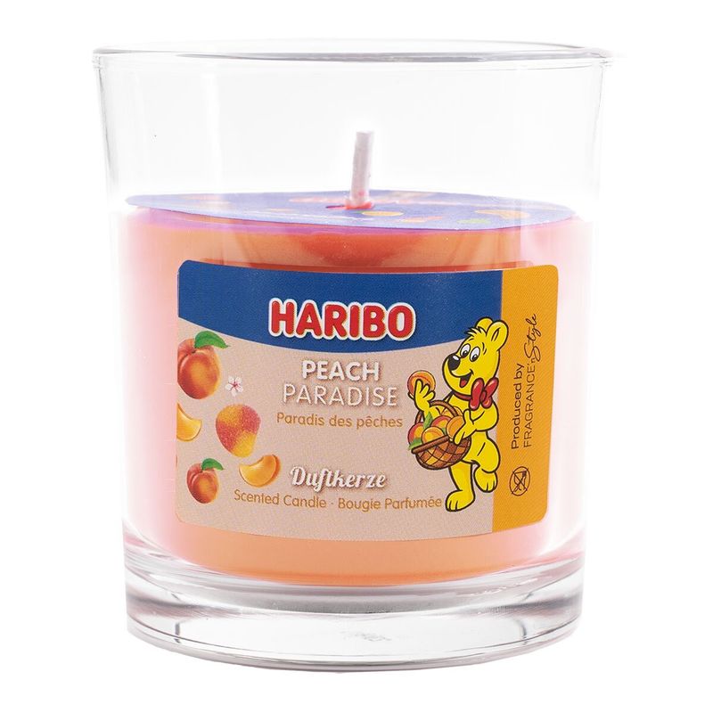 Geurkaars Haribo Peach Paradise - 135g
