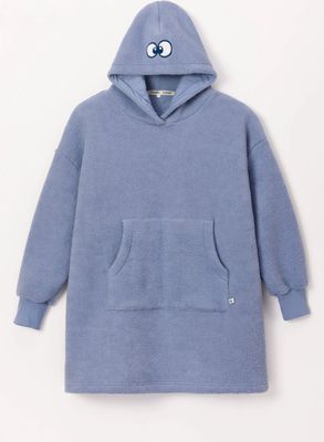Woody – Oversized Snuggle Hoodie – Denim Blue